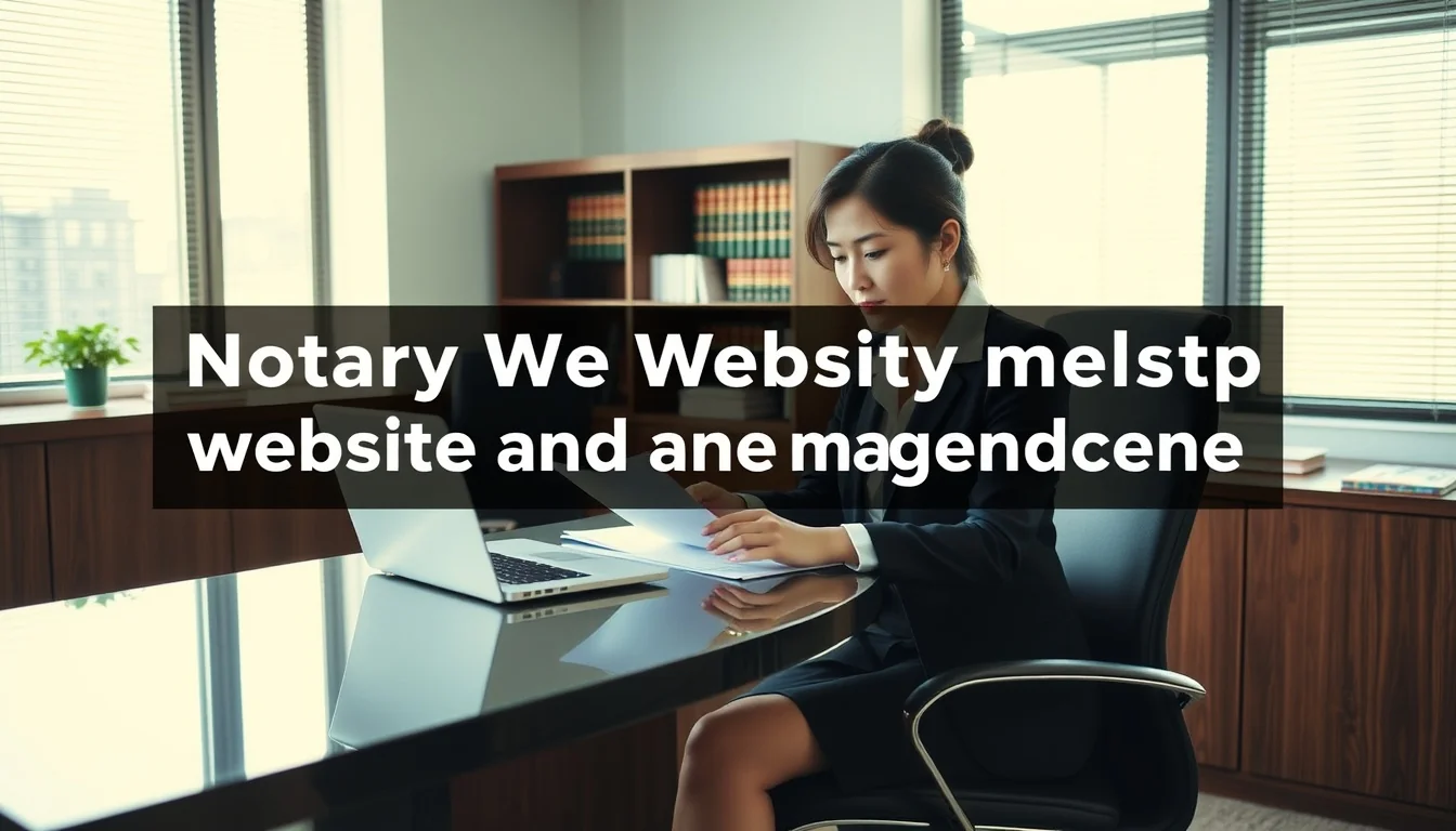 Why Notary Websites Matter